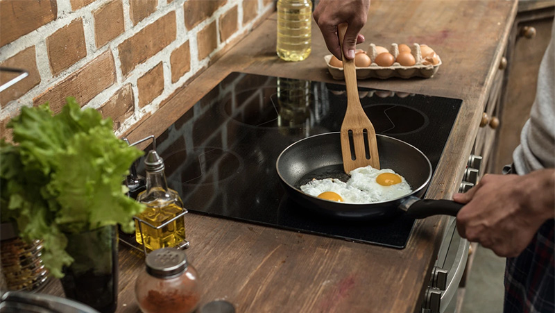cast iron and induction heating
